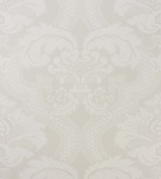 NCW4277-01 - Meredith Wallpaper - White/Cream - Nina Campbell