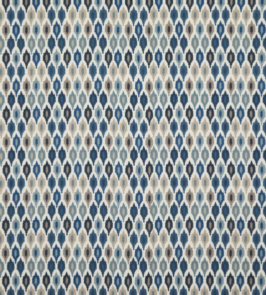 PF50446-1 - Mazara Fabric - Indigo - Baker Lifestyle