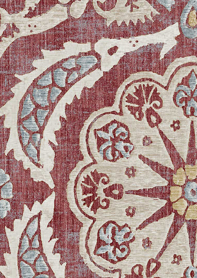 Pasha Wallpaper - Carnation - Lewis & Wood