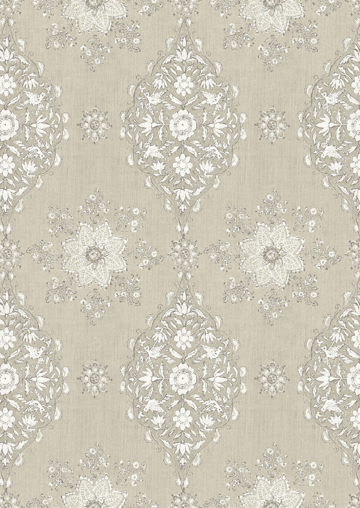 Pashmina Wallpaper - Chantilly - Lewis & Wood