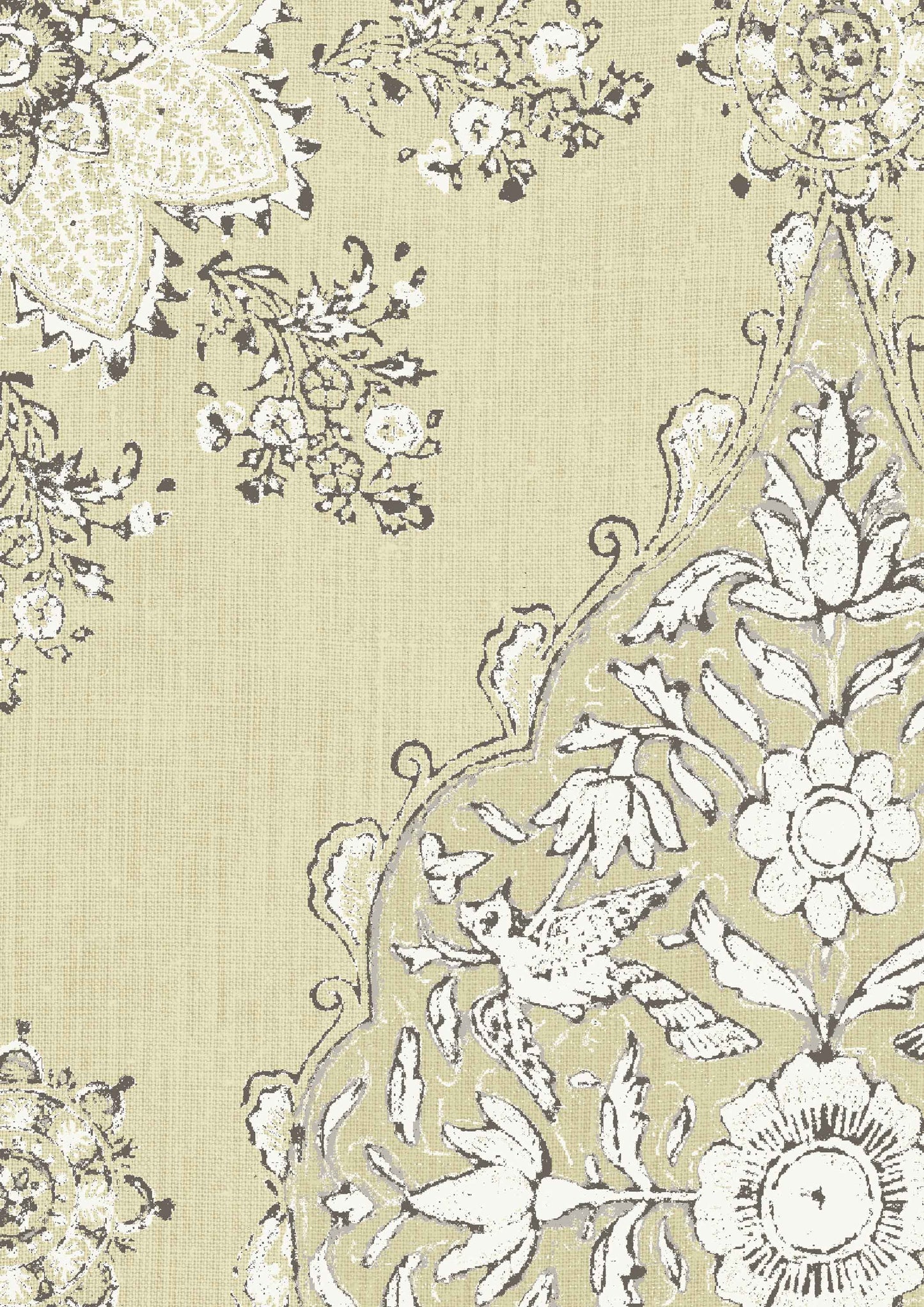 Pashmina Wallpaper - Limoges - Lewis & Wood