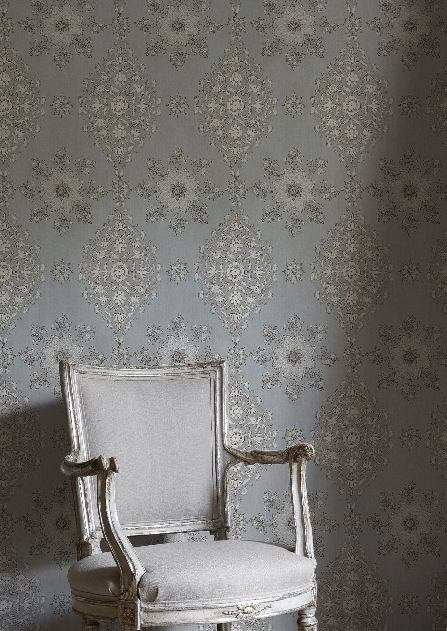 Pashmina Wallpaper - Meissen - Lewis & Wood