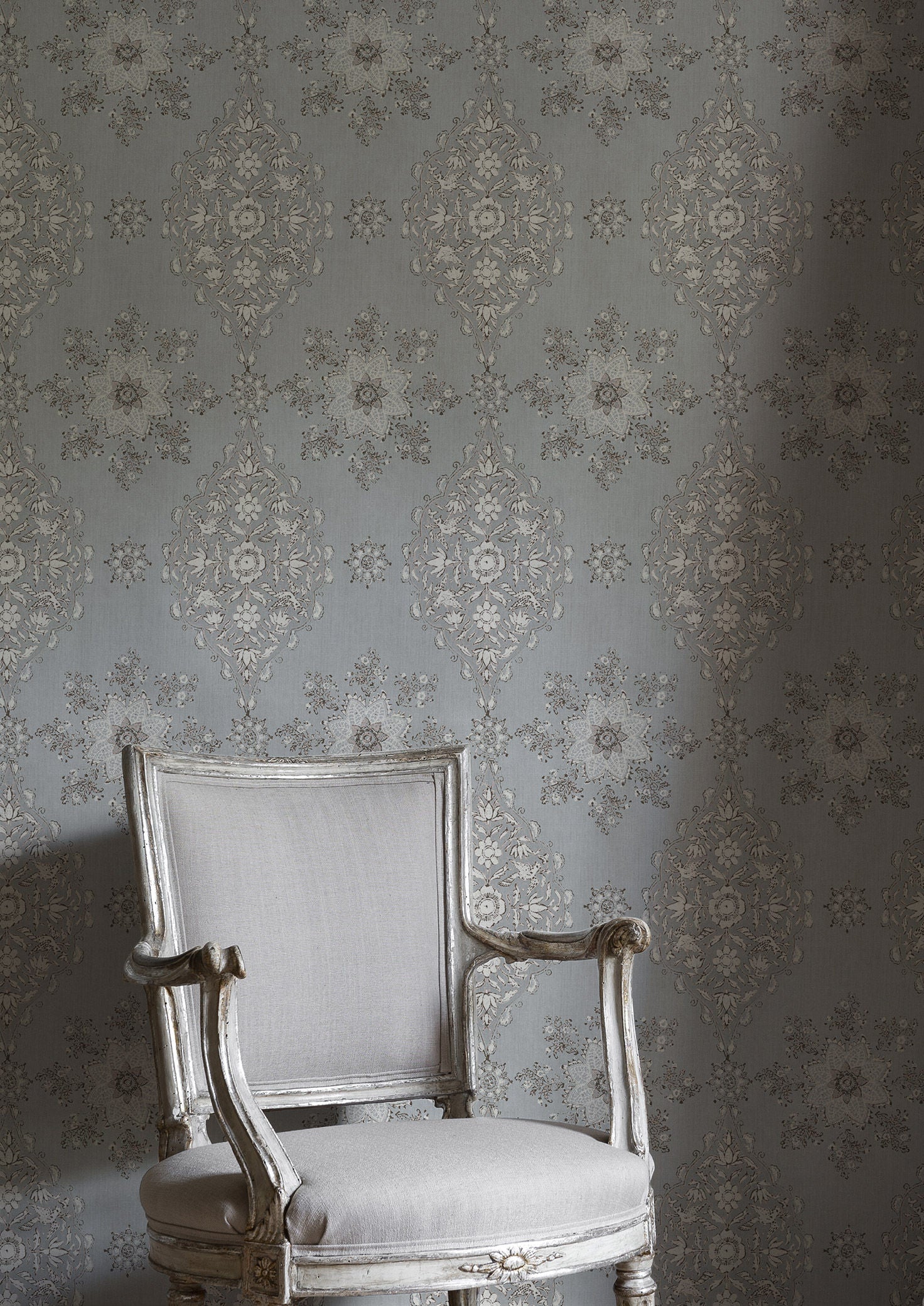 Pashmina Wallpaper - Meissen - Lewis & Wood