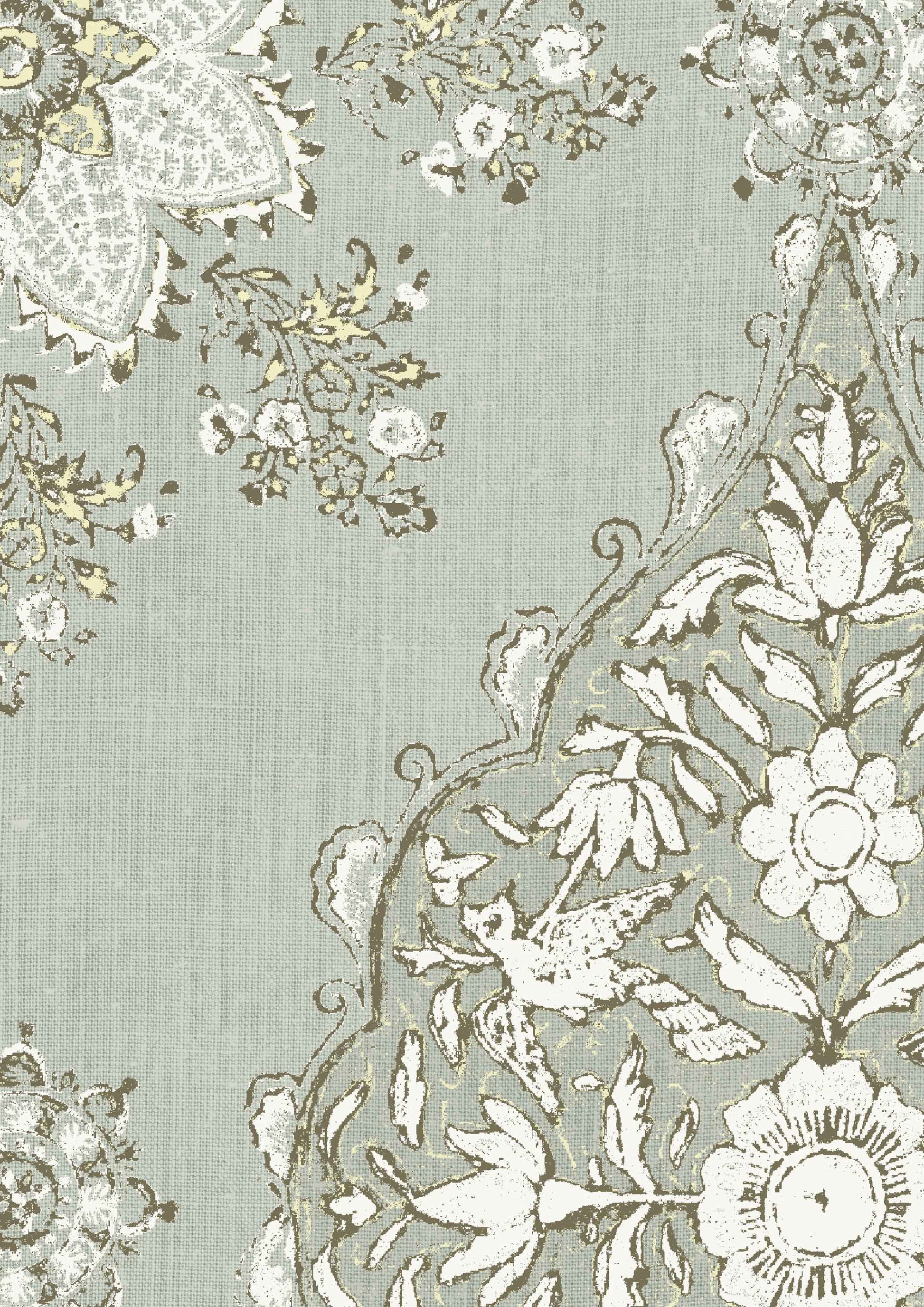 Pashmina Wallpaper - Minton - Lewis & Wood