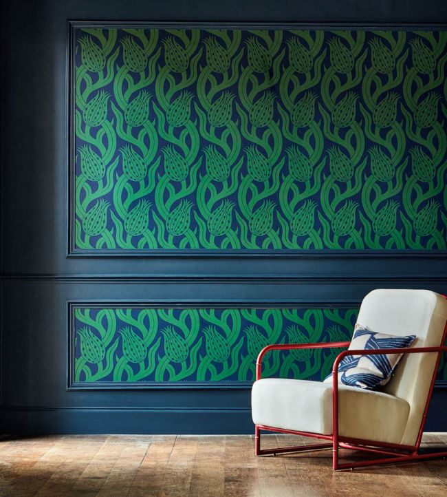 Persian Tulip Wallpaper - Poison - ZHIW312996 - Zoffany