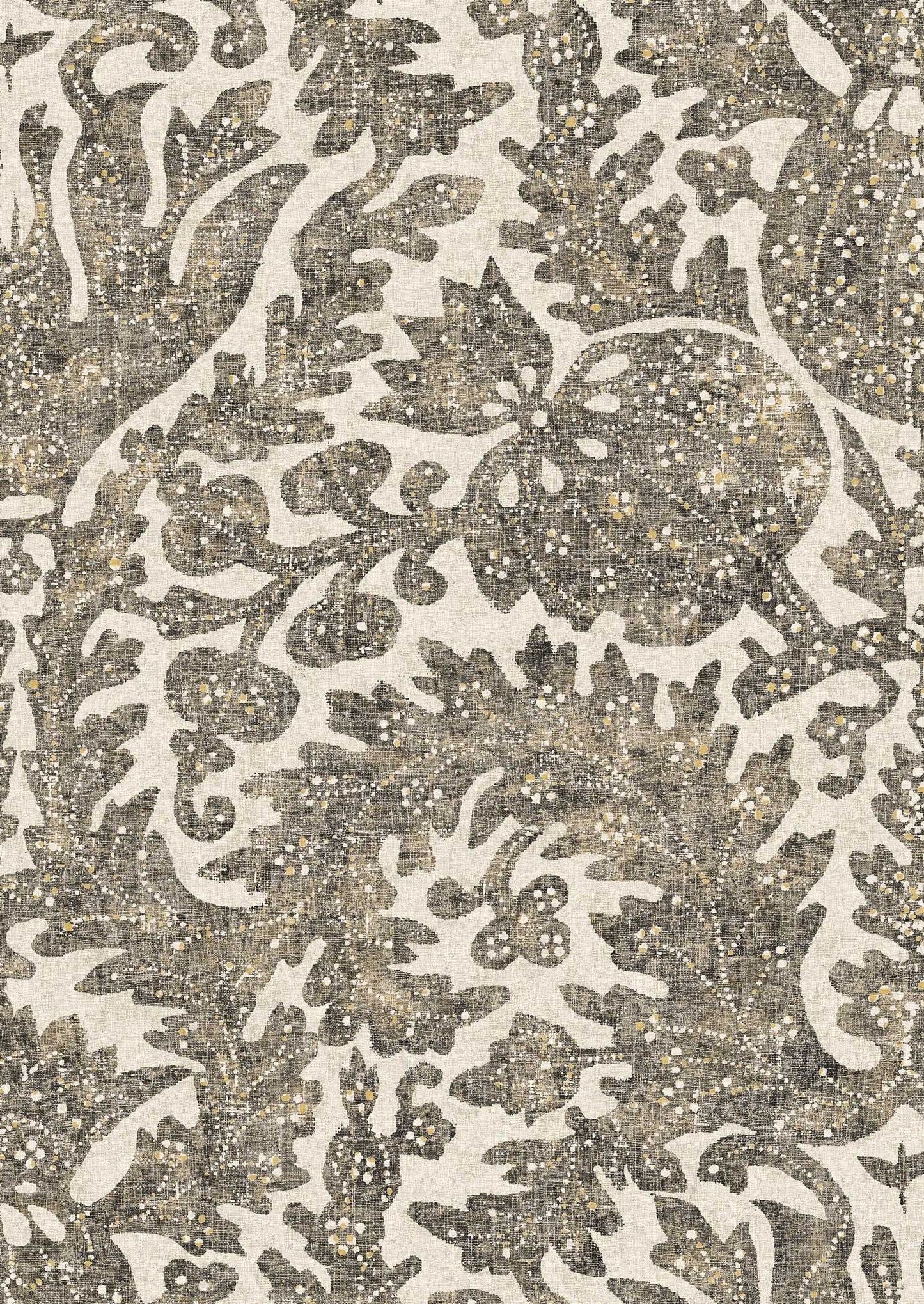 Pomegranate Wallpaper - Charcoal - Lewis & Wood