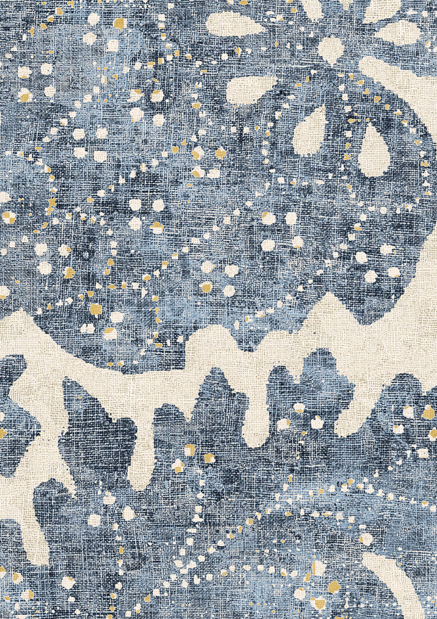Pomegranate Wallpaper - Moonstone - Lewis & Wood