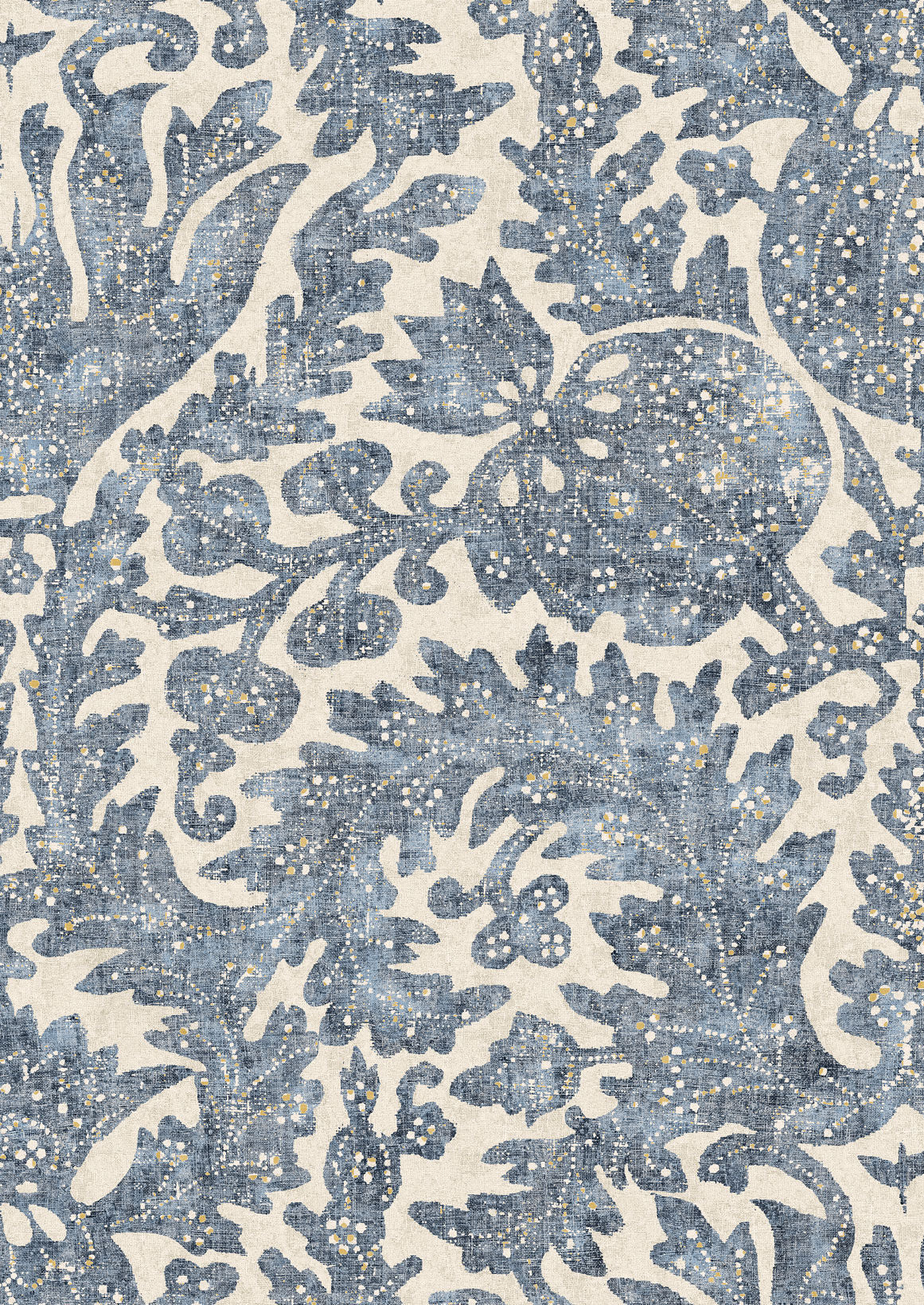 Pomegranate Wallpaper - Moonstone - Lewis & Wood