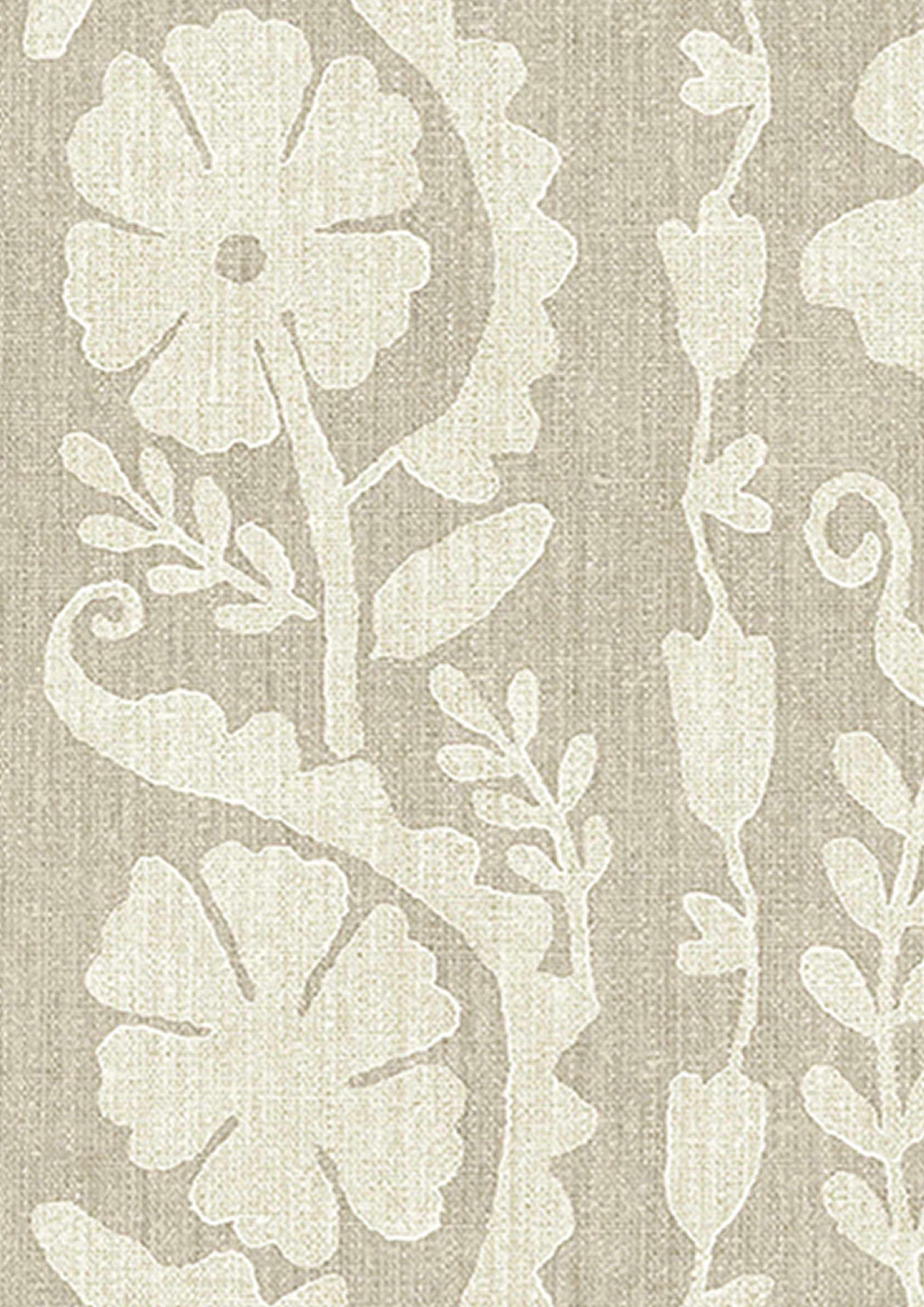 Rosetta Wallpaper - Hessian - Lewis & Wood