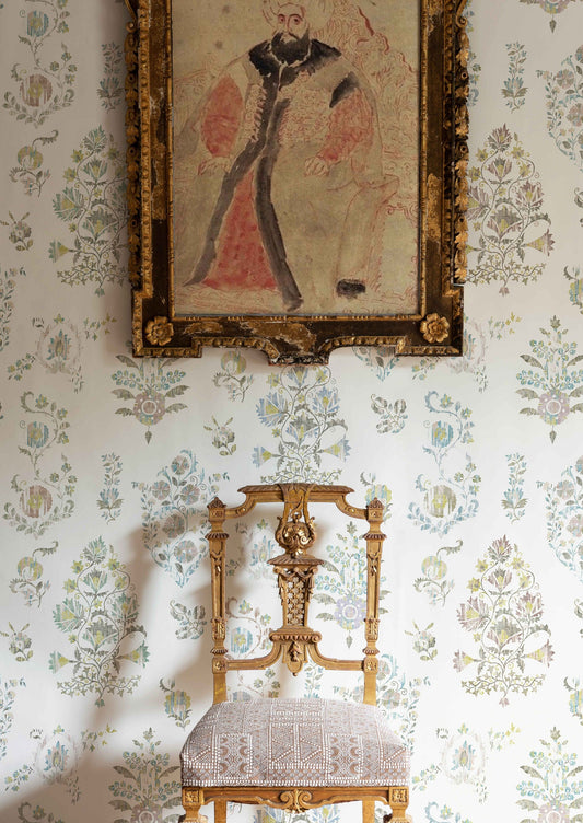 Sicilia Wallpaper - Fresco - Lewis & Wood