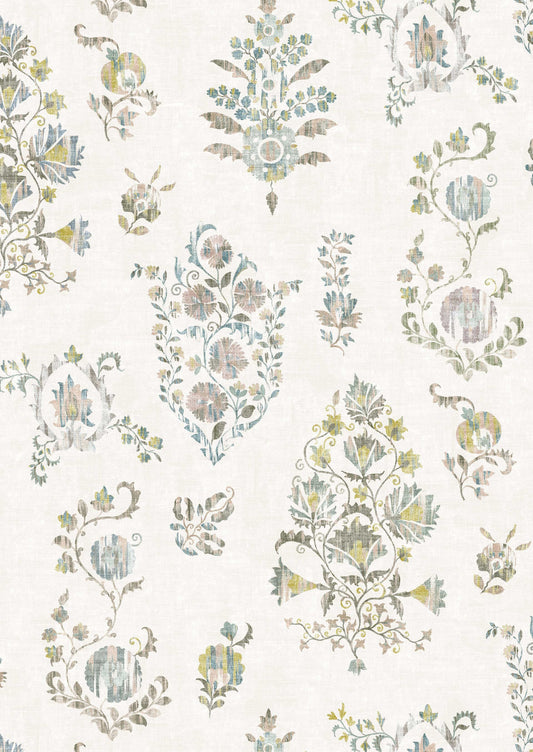 Sicilia Wallpaper - Fresco - Lewis & Wood