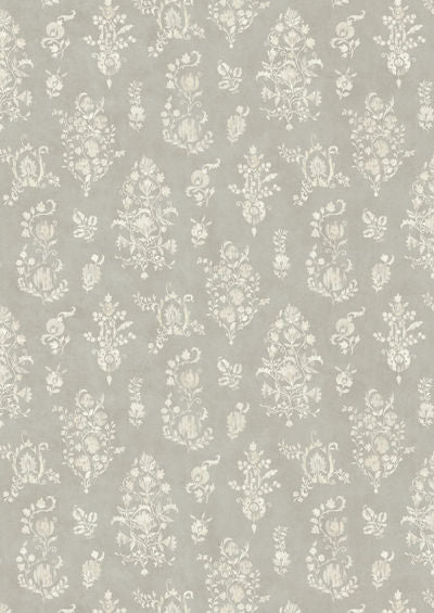 Sicilia Wallpaper - Pewter - Lewis & Wood