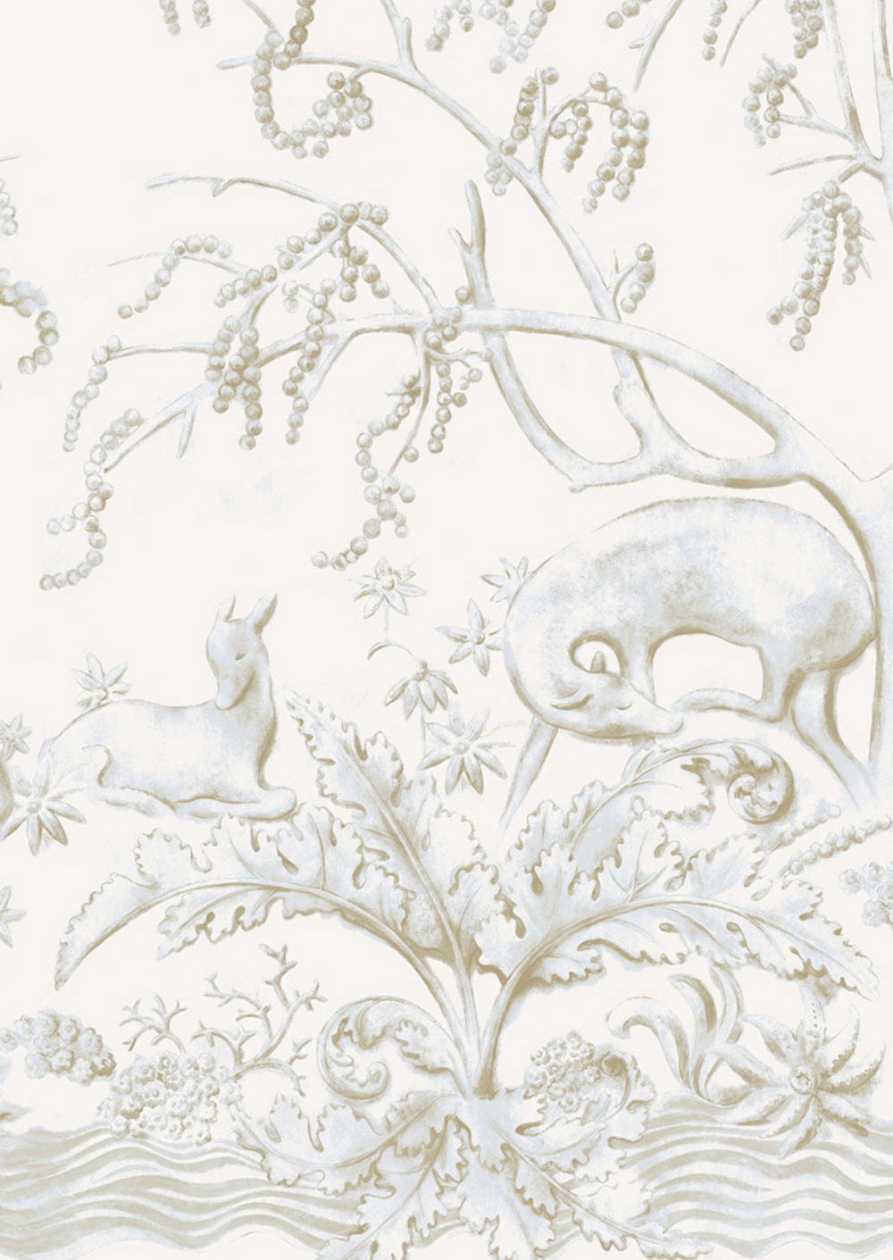 Sika Wallpaper - Eucalyptus - Lewis & Wood