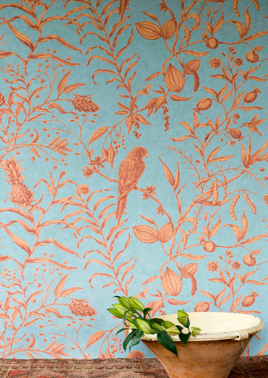 Squawk Wallpaper - Jaffa - Lewis & Wood