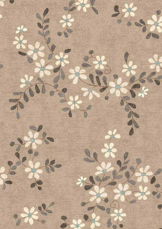 Stellata Wallpaper - Cardamom - Lewis & Wood