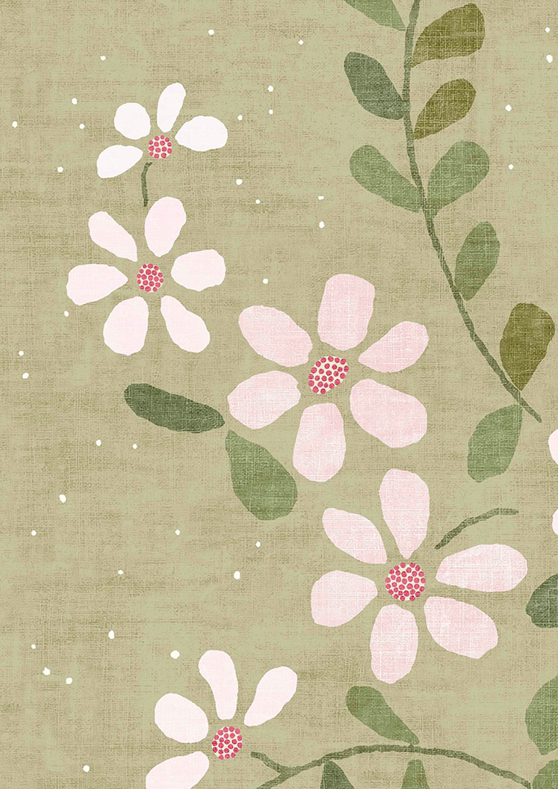 Stellata Wallpaper - Daisy - Lewis & Wood