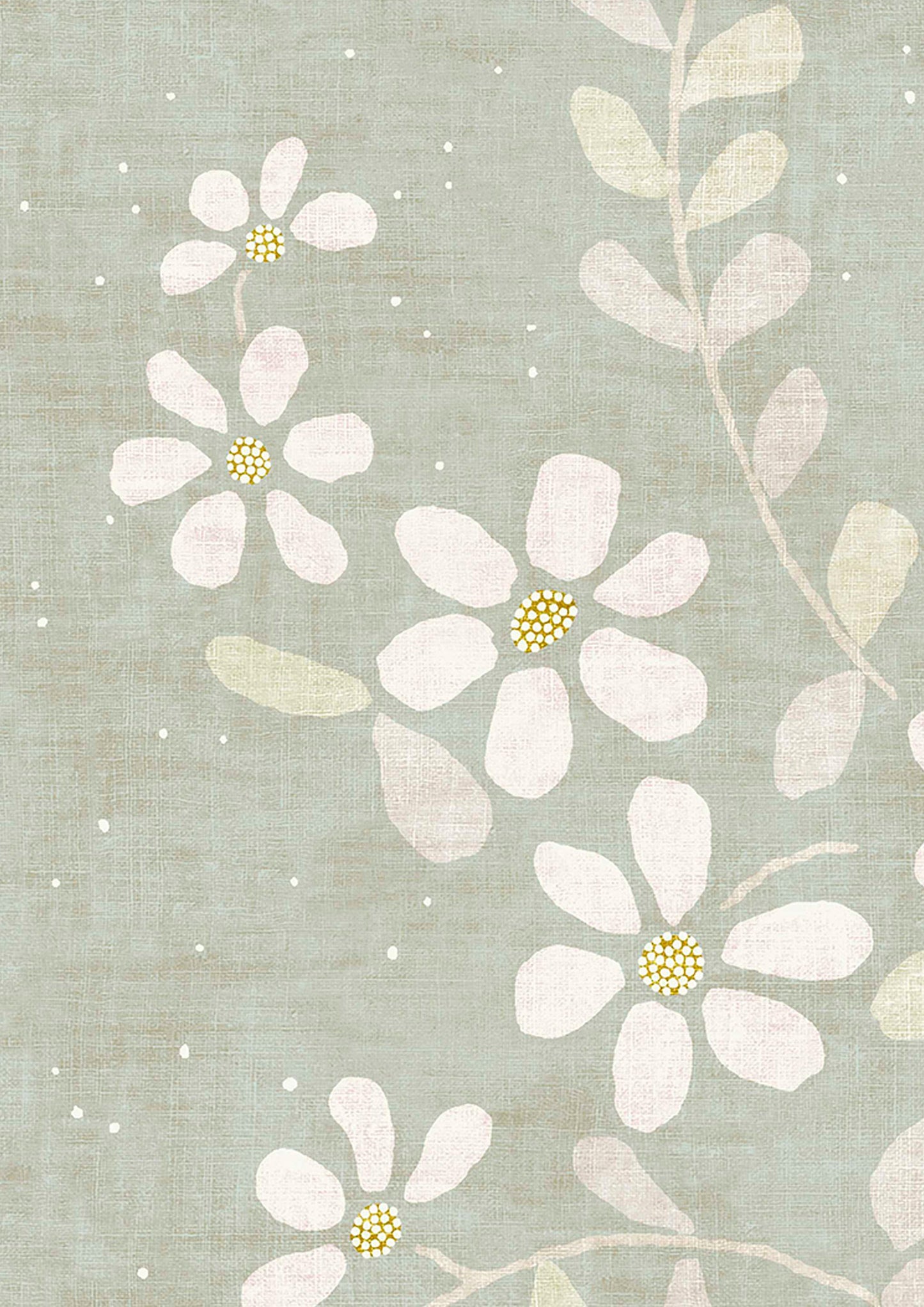 Stellata Wallpaper - Mistletoe - Lewis & Wood