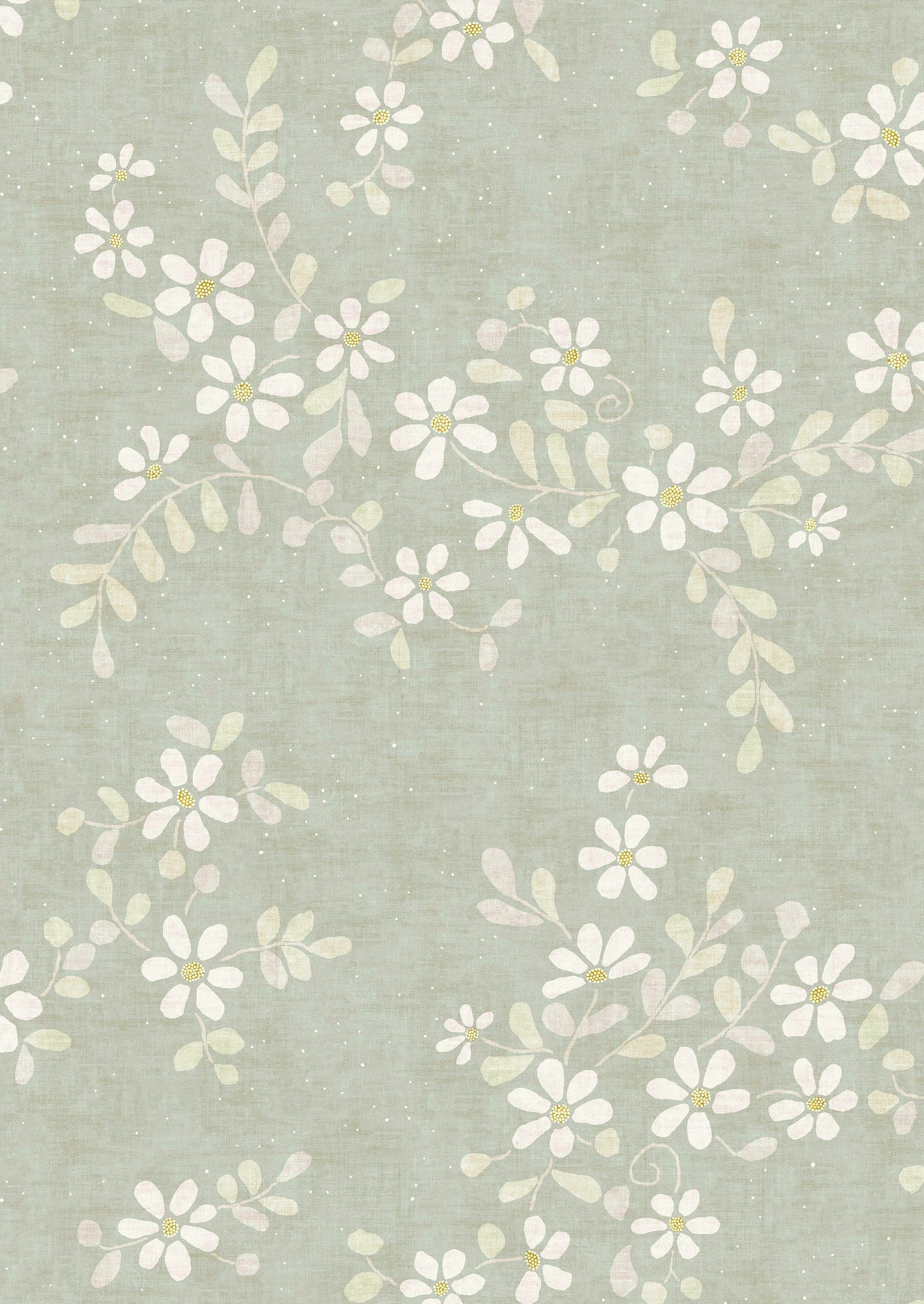 Stellata Wallpaper - Mistletoe - Lewis & Wood
