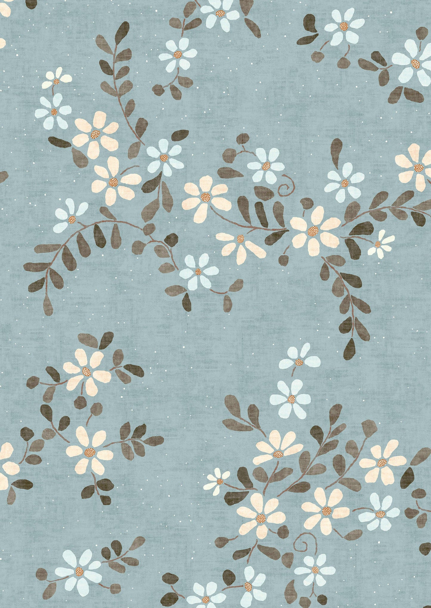 Stellata Wallpaper - Misty - Lewis & Wood