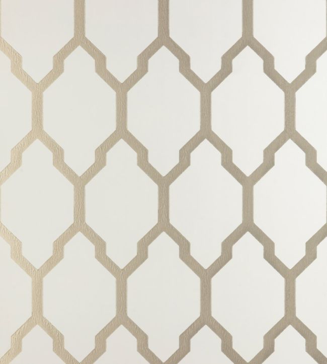 Tessella Wallpaper - White - 3610 - Farrow & Ball