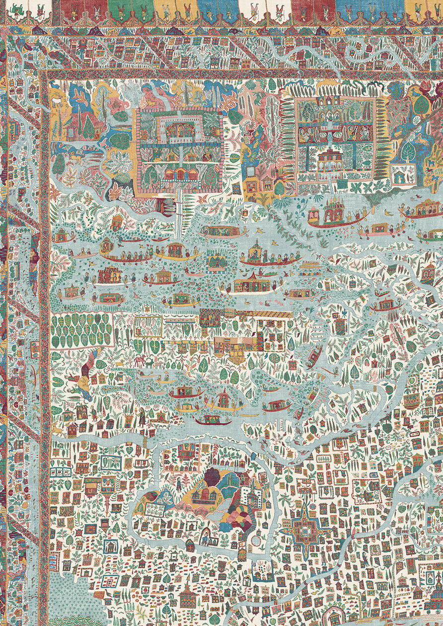 The Map Maxi Wallpaper - Garland - Lewis & Wood