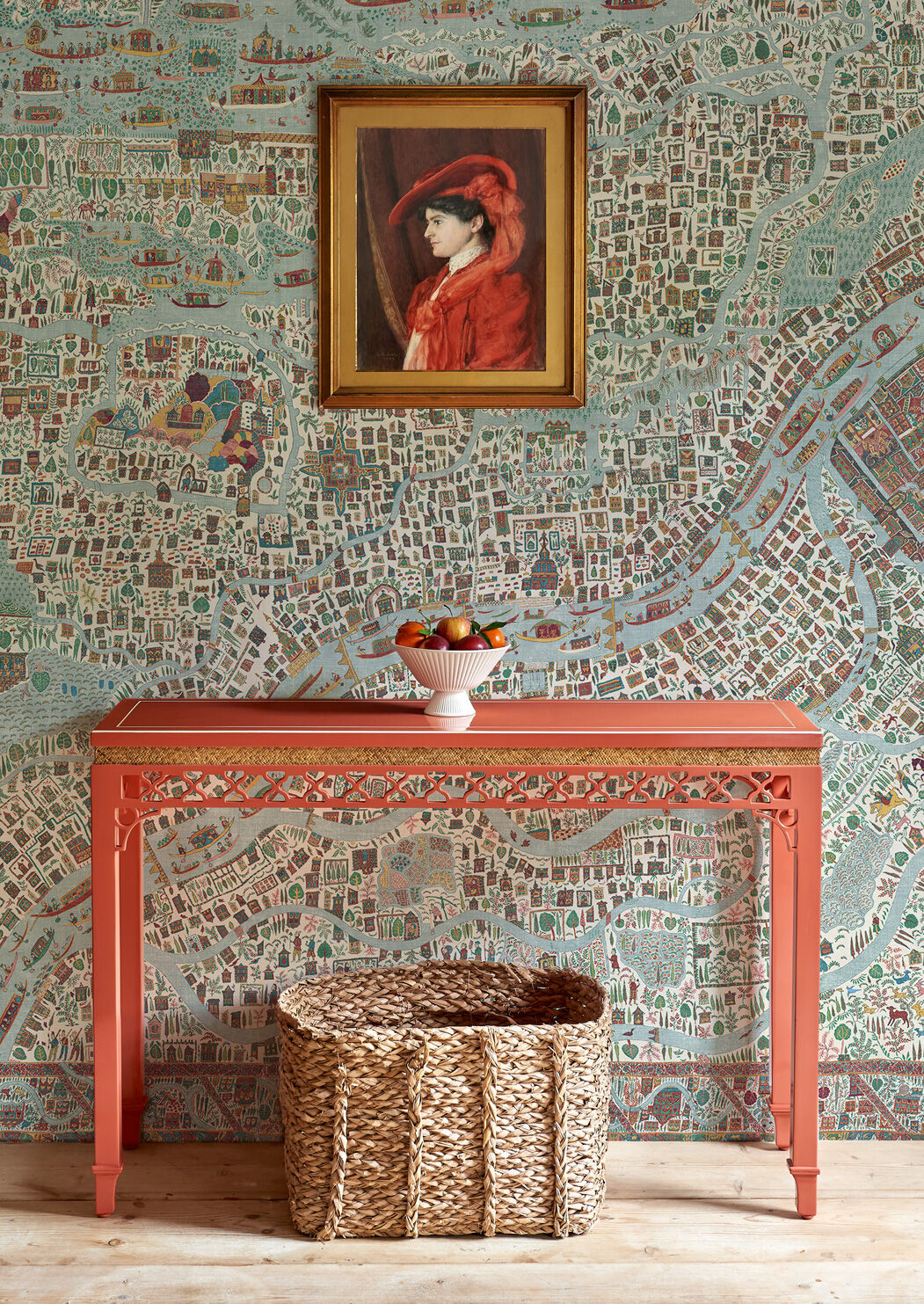 The Map Maxi Wallpaper - Garland - Lewis & Wood