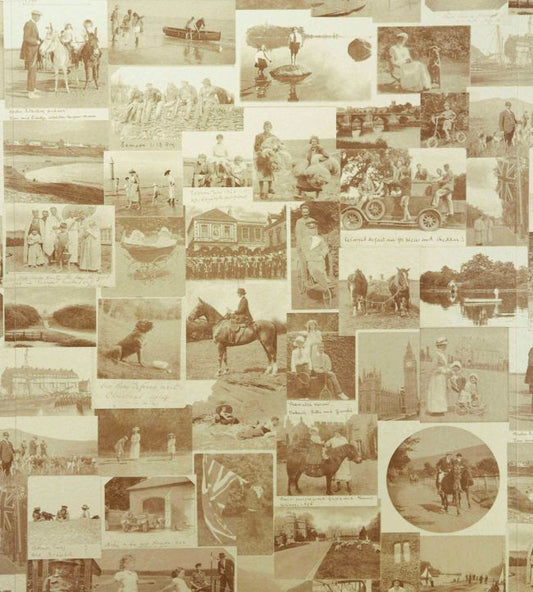 This Other Eden Wallpaper - Vintage Gold - BG0100 - 101 - Barneby Gates