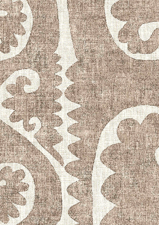 Totem Wallpaper - Cocoa - Lewis & Wood