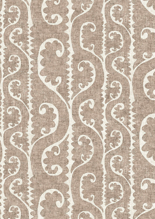 Totem Wallpaper - Cocoa - Lewis & Wood