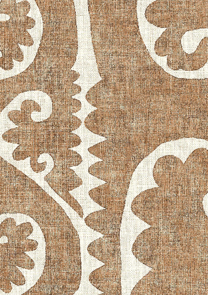Totem Wallpaper - Ginger - Lewis & Wood