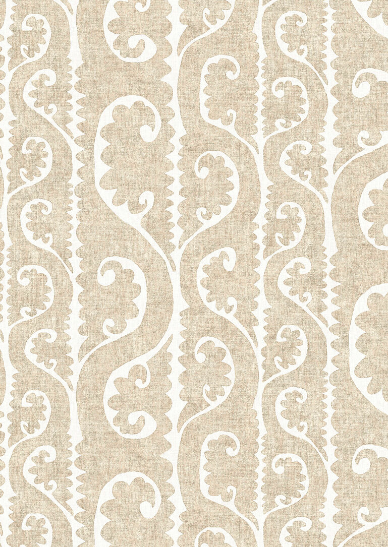 Totem Wallpaper - Raffia - Lewis & Wood