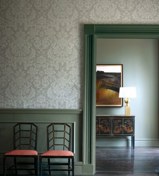 Tours Wallpaper - Stone - ZPAL312708 - Zoffany