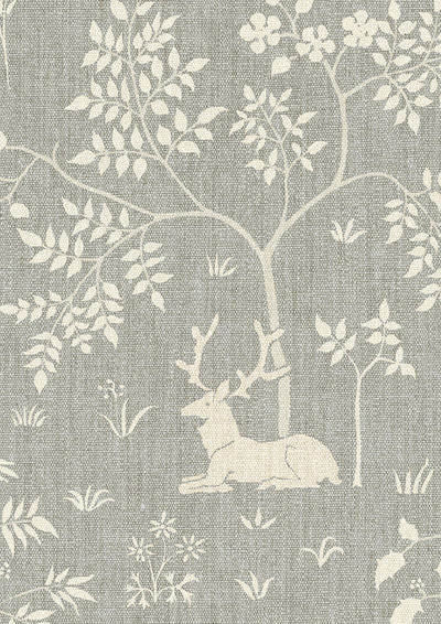 Voysey Park Wallpaper - Mineral - Lewis & Wood