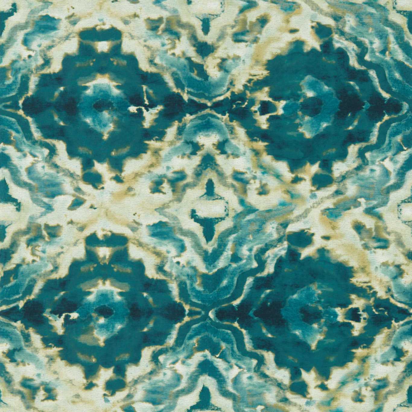W0147/04 - Aqueous Wallpaper - Teal - Clarke & Clarke