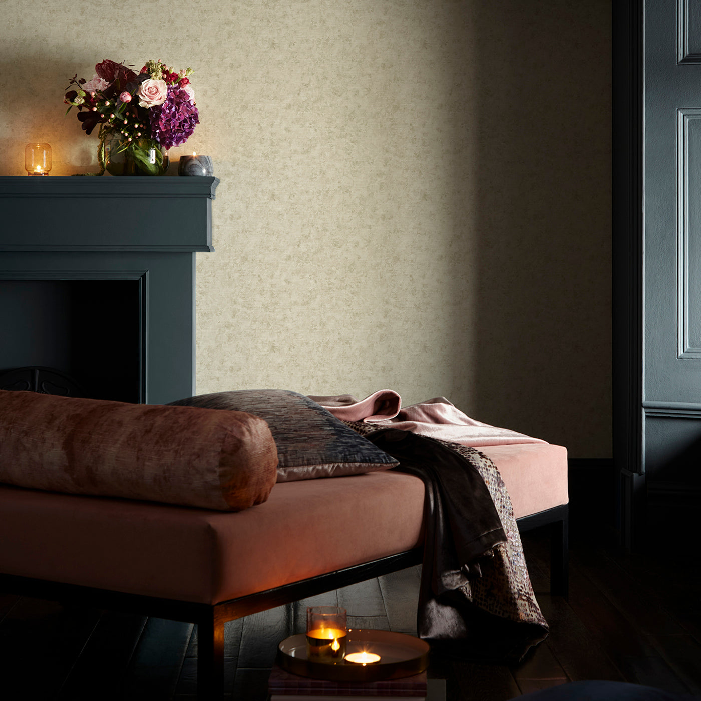 W0152/02 - Impression Wallpaper - Natural - Clarke & Clarke