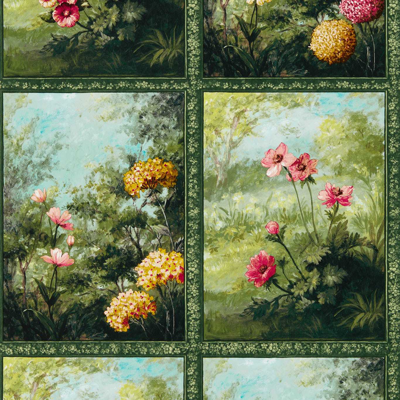 W0155/03 - Artus Wallpaper - Forest - Clarke & Clarke