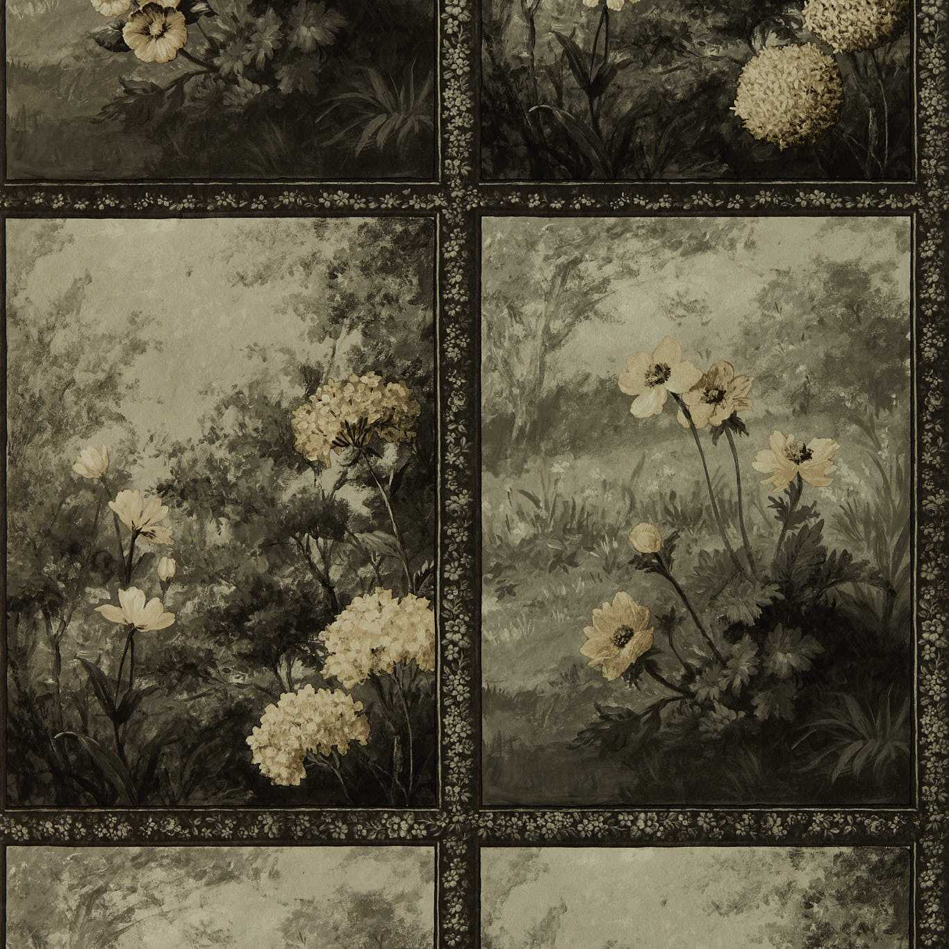 W0155/04 - Artus Wallpaper - Gilver - Clarke & Clarke