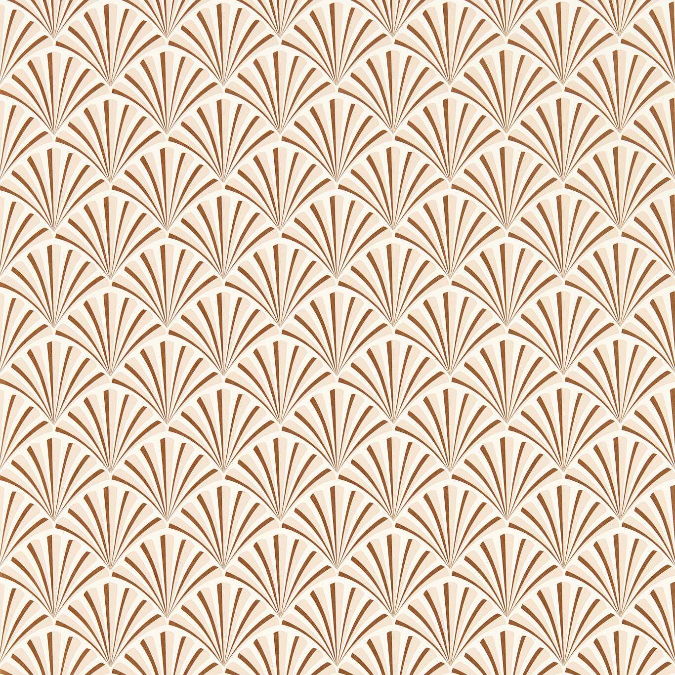 W0164/03 - Chrysler Wallpaper - Rose Gold - Clarke & Clarke
