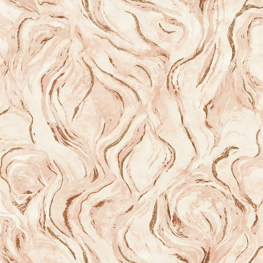 W0168/01 - Lavico Wallpaper - Blush - Clarke & Clarke