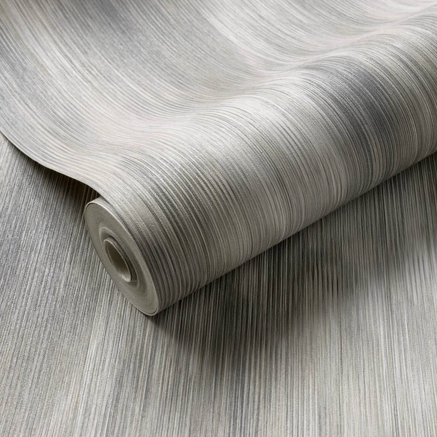 W0191/02 - Serengeti Wallpaper - Charcoal - Clarke & Clarke