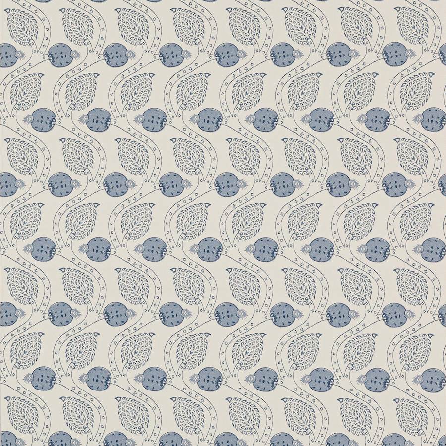 W7007-04 - Ashmead Wallpaper - Blue- Colefax & Fowler