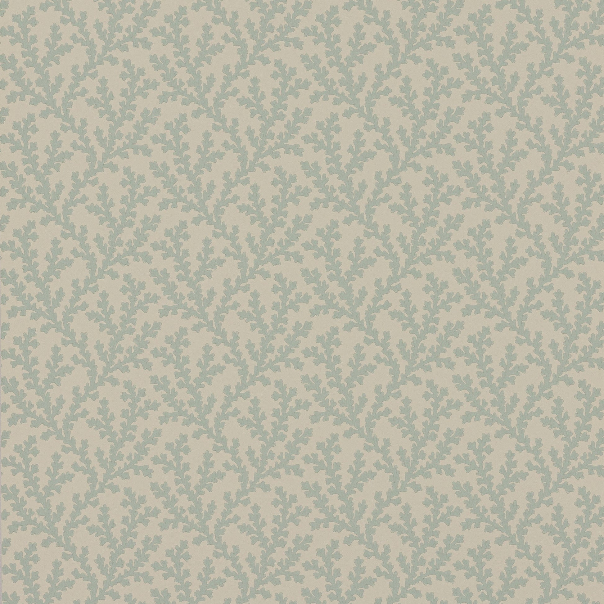 W7020-02 - Sea Coral Wallpaper - Aqua - Colefax & Fowler