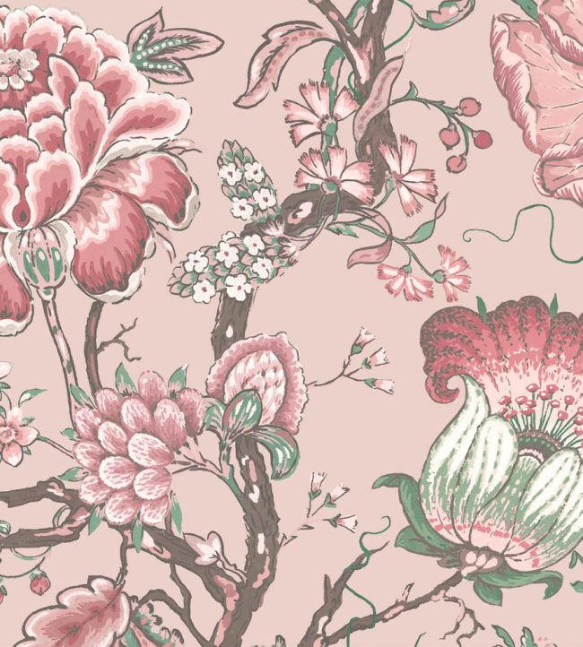 WM-408-07R - Arcadia Wallpaper - Blush - Woodchip & Magnolia
