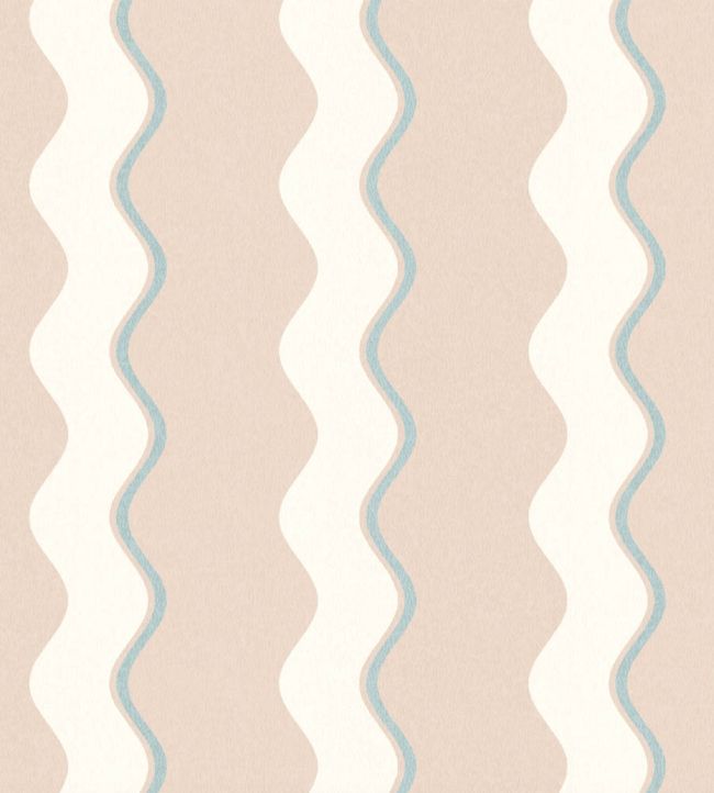 WM-462-01R - Cari Wave Wallpaper - Sand - Woodchip & Magnolia

