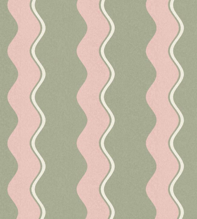 WM-462-07R - Cari Wave Wallpaper - Braken - Woodchip & Magnolia
