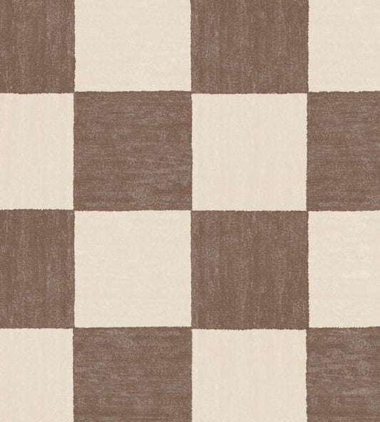 WM-486-06 - Battenberg Wallpaper - Cocoa - Woodchip & Magnolia
