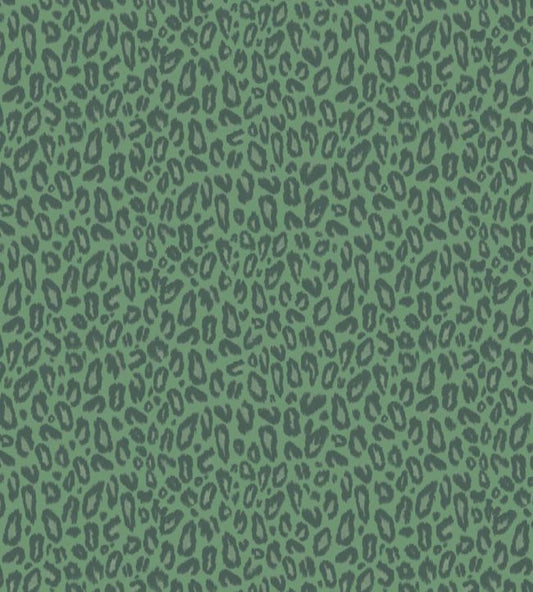 WMF-449-01VD - Big Kat Fabric - Moss - Woodchip & Magnolia
