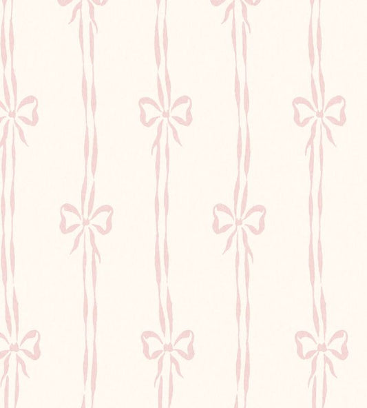 WMF-481-02LD - Bow Peep Fabric - Pink Cloud - Woodchip & Magnolia
