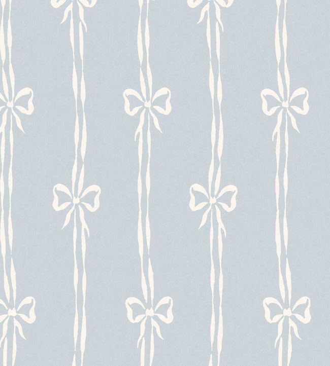 WMF-481-04LD - Bow Peep Fabric - Dusky Blue - Woodchip & Magnolia
