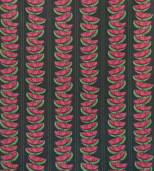 Watermelon Fabric - Charcoal/Red - BG-F040301 - Barneby Gates